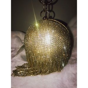💎Bad N’ Boujee Golden Bling Gatsby Ballard Bag